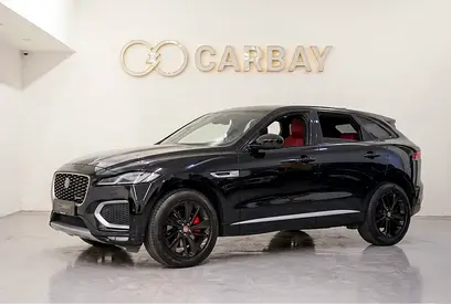 AED 2021 PM | JAGUAR F PACE R- SPORT 2021 | UNDER AGENCY WARRANTY SEPT 2026 | GCC