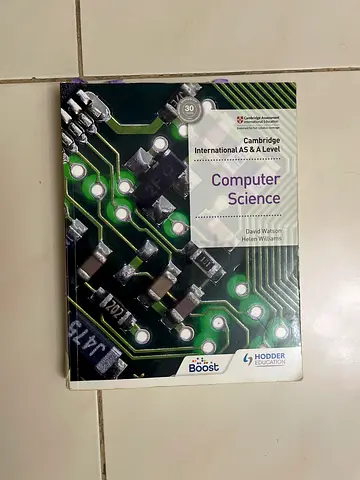 AS and A Level Computer Science Textbook for Sale