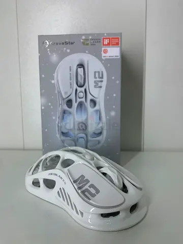 GravaStar Mercury M2 Wireless Gaming Mouse White