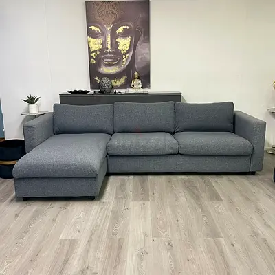 Ikea vimle L shape sofa bed with mattress