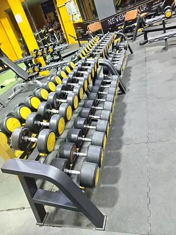 Dumbbell Set from 5 lbs to 100 lbs with Stand