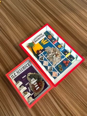 Collection of Souvenir Miniatures and Mineral Display Sets