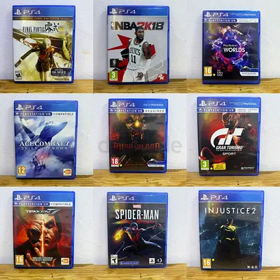 PS4 Games — Spider-Man, Tekken 7, GT Sport + more