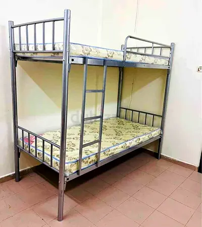 Used Metal Bunk Bed with For Sale
