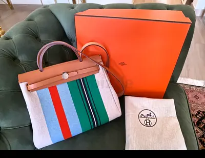Hermes herbag 31 fabric