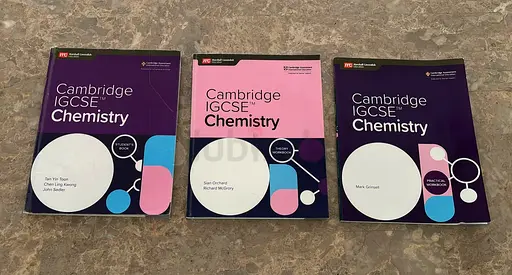 IGCSE Chemistry Books Series for 2026-2028 Syllabus by Marshall Cavendish