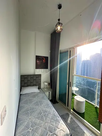 Spacious Marina Panoramic Partition with big balcony | Full marina view | TV Fridge included