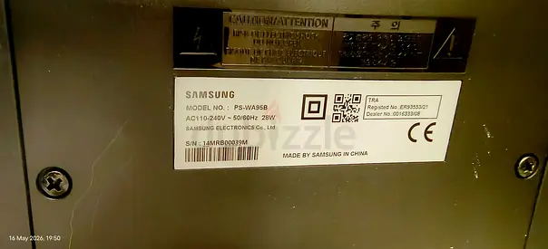 Samsung PS-WA98 Home Audio System (power unit) - used