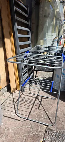 Foldable Metal Clothes Drying Rack - Lightweight and Portable