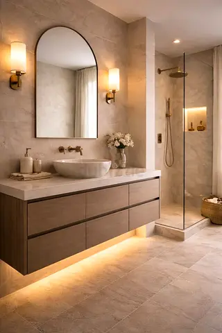 Modern Floating Vanity Unit