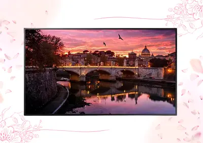 Samsung 50 Inch Digital Signage, QB50R QBR Series LED-Backlit LCD Display Edge-Lit 4K UHD LED Displa