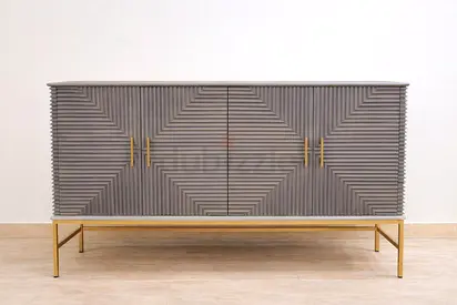 Turano Solid Wood Modern Design Sideboard Title Title