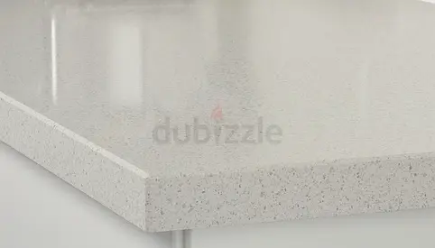 Light grey quartz kitchen countertop slab - Brand New condition
