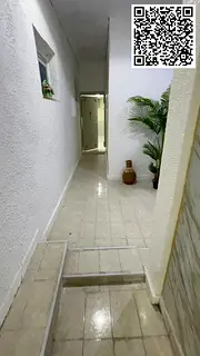 A five-room traditional Arabic house for annual rent, suitable for families, employees, or workers.