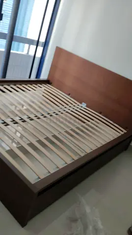 Ikea Malm bed with mattress king size