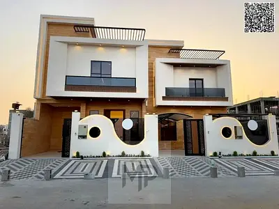 فيلا حديثة للبيع، رسوم التسجيل متضمنة. السعر قابل للتفاوض. ملكية التملك الحر مع توفر التمويل المصرفي. تتميز الفيلا بتصميم معاصر