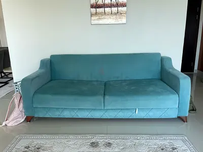 Sofa bed with openable storage