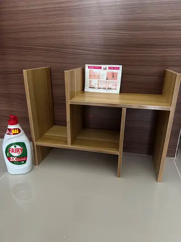 Desk shelf organizer
