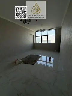 Two bedrooms and a living room, second tenant, annual rent in Al Jurf area, Ajman, with parking, gym