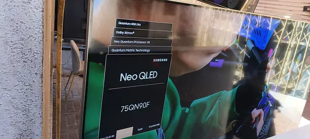 SAMSUMG NEO QLED 75QN90F SMART 4K TV MODEL 2025