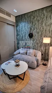 GIVE OFFER/ Furnished Studio | Binghatti Crystals | Balcony | Community View