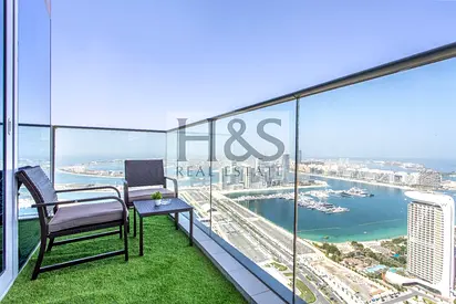 Palm and Sea View | High Floor | Damac Heights