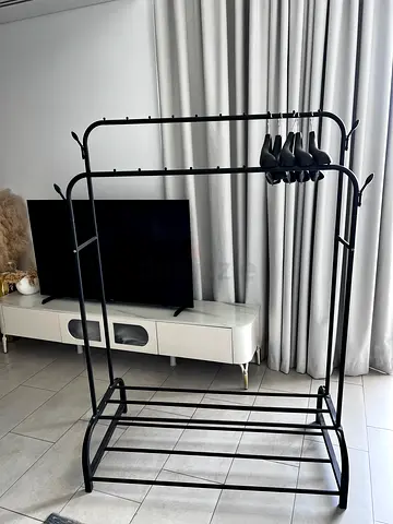 Clothes Hanging rack and storage