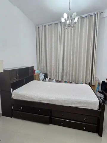 Double bed with storage  matress