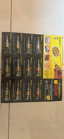 Pack of 12  Super Glue Tubes – New, Unopen. ( Quantity available )