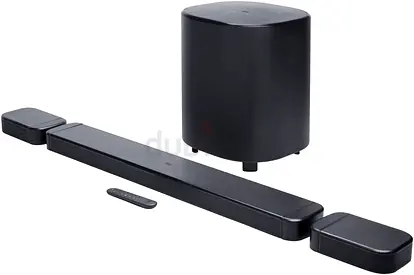 Soundbar with wireless subwoofer and rear speakers - good condition