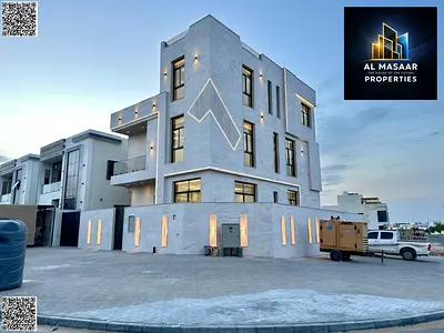 الفيلا زاوية على شارع رئيسي السعر شامل رسوم التسجيل و التمليك. تملك حر