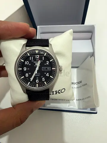 Seiko 5 Sports Automatic Black (Made in Japan)
