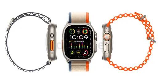 Apple Watch Ultra 2 - Excellent Condition with Two Sport Bands (44mm/49mm fit)