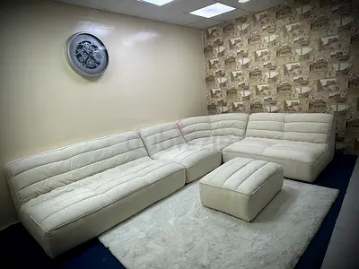 As perfect condition marina home beige color modular sofa