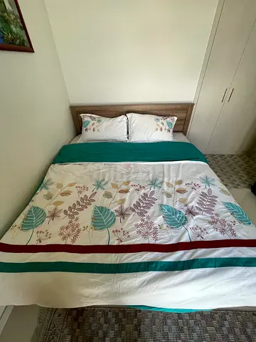 King size bed with Mattress - Good Condition
