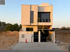Modern villa for sale in Al Helio | Two floors + roof | 3 master bedrooms + maid's room | Majlis