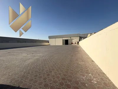 Industrial Land For Rent with Warehouse in Industrial Area 18 Sharjah Plot Size: 20,000 sq ft Warehouse Size: 3,500 sq ft