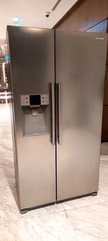 Deawoo Side By Side Refrigerator 548 Litres FpSQ21Dcs