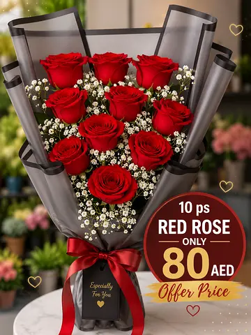 Red Rose Bouquet Available offers Price