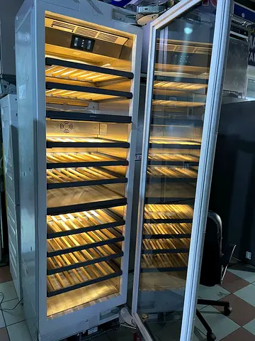 Gaggenau latest model series 400 wine cooler 3 zone temperature model RW466364/06 built-in fully-int