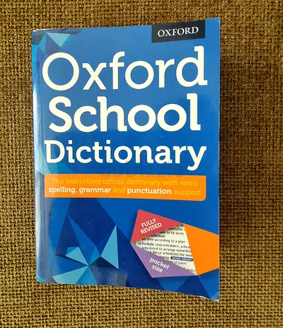 Oxford School Dictionary (Pocket Size) - Good Condition