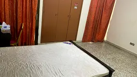 Spacious master rrom with attached washroom and balcony for Indian executive bachelor or Indian Coup