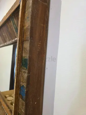 Reclaimed wood mirror