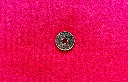 INDIA PRINCELY STATE HYDERABAD 2 PAI COIN YEAR 1943-1949