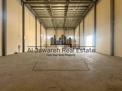 For annual rent – Yard with warehouse in Umm Al Quwain A valuable opportunity to lease a yard with a warehouse in a strategic location