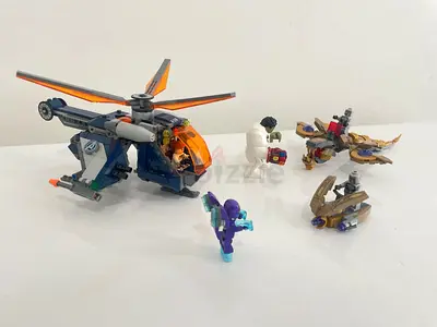 LEGO Marvel Avengers Hulk Helicopter Rescue Set #76144