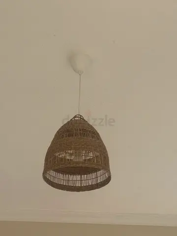 Woven Rattan Pendant Ceiling Lamp