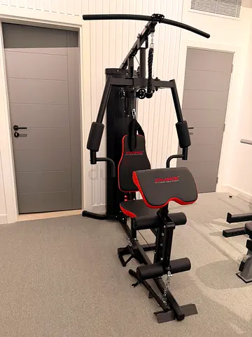 Home Multi-Station Gym Machine – Compact Full Body Workout
