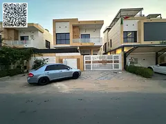 Classic five master bedroom villa for rent with swimming pool in al yasmeen ajman