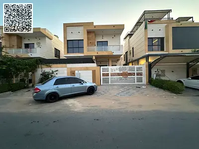 Classic five master bedroom villa for rent with swimming pool in al yasmeen ajman